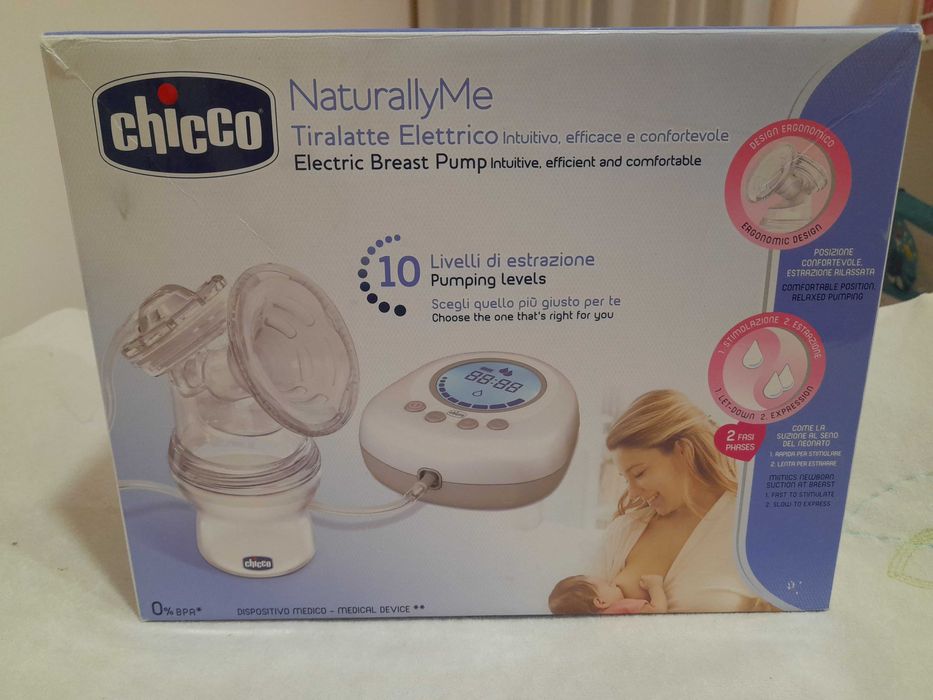 Bomba tira leite chicco elétrica