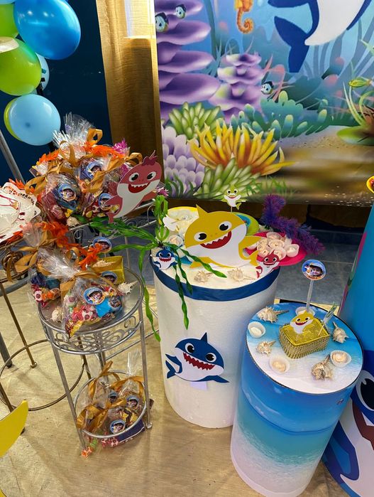 Tema festa Baby shark