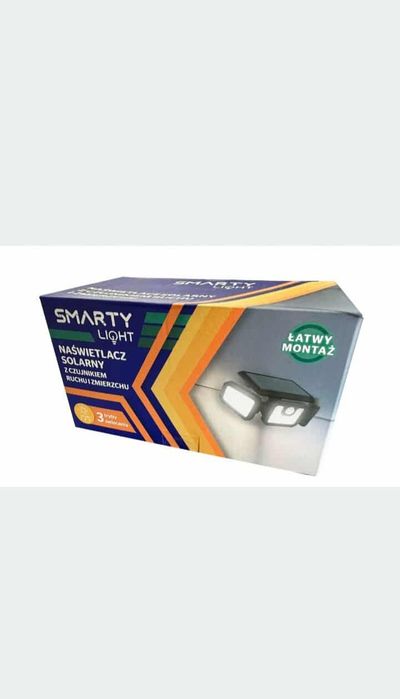 Naświetlacz solarny z czujnikiem ruchu i zmierzchu Smarty Light