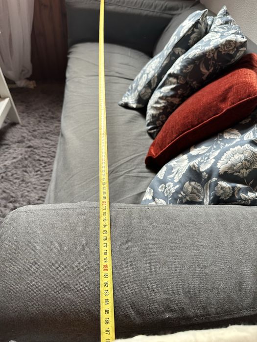 Sofa para sala (sofá cama) + almofadas