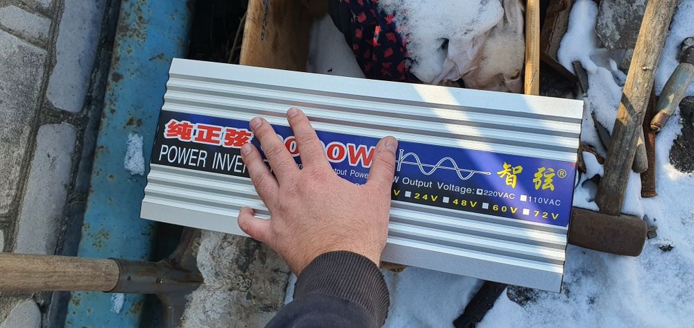 Инвертор  чистый синус  8000w  12v