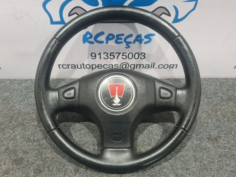 VOLANTE GUIADOR COMPLETO ROVER MG 45 CTD0263XXX 25 414 200 PELE AIRBAG