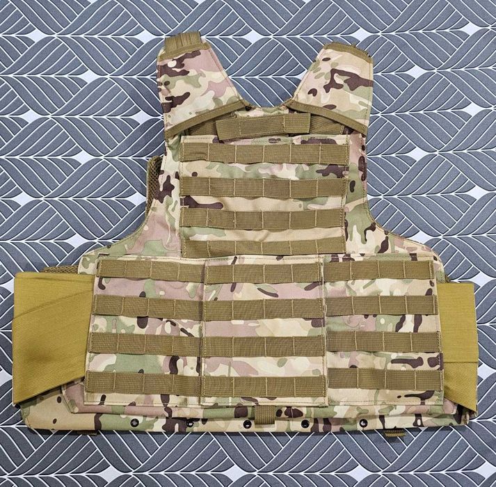 Colete Tático NUPROL RTG Airsoft MOLLE Multicam