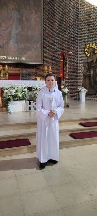 Alba dla chłopca chłopięca komunijna na 152 STAN IDEALNY