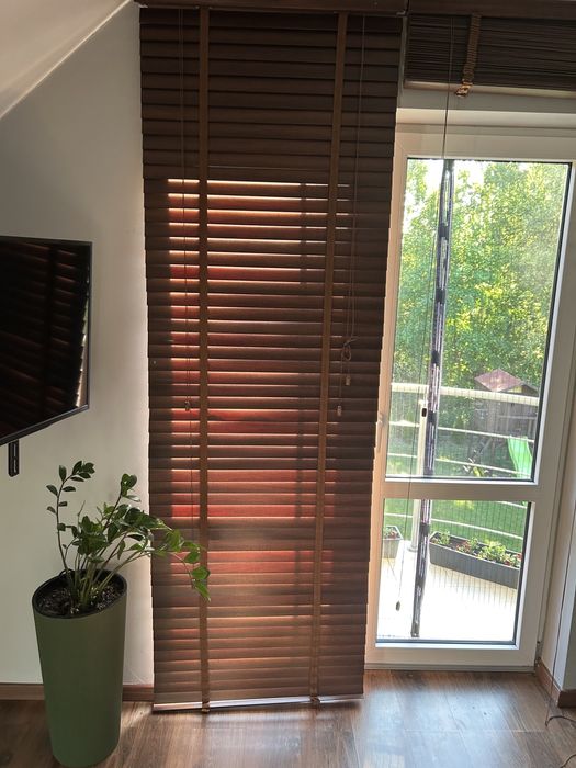 Żaluzje drewniane
