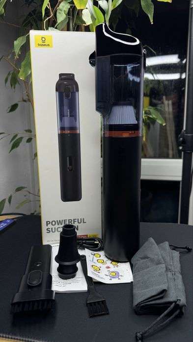 Самый мощный автомобильный пылесос Базеус 16000Pa A5 vacuum cleaner