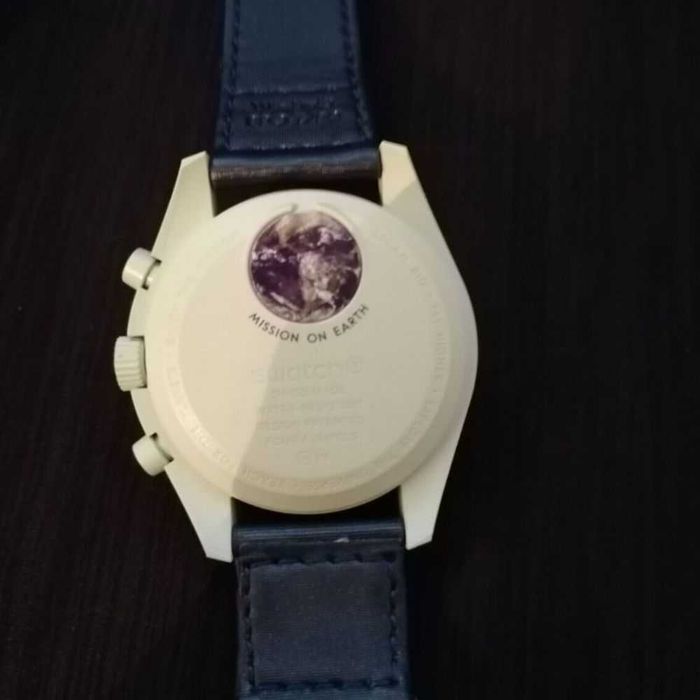 SO33G100 Omega Swatch MoonSwatch Polaris jak nowy