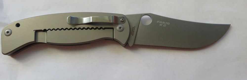 nóż składany folder spyderco Farid K2