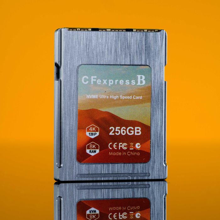 Profesjonalna karta pamięci cfexpress type b 256gb kioxia