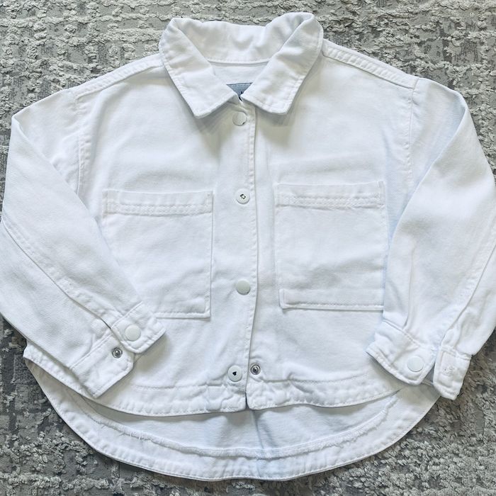 Сорочка джинсова біла