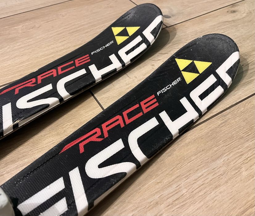 Narty Fischer Race – 100 cm | Używane | Idealne na ferie | OKAZJA