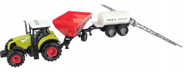 Ciągnik Traktor Maszyny Rolnicze Zestaw Farmera