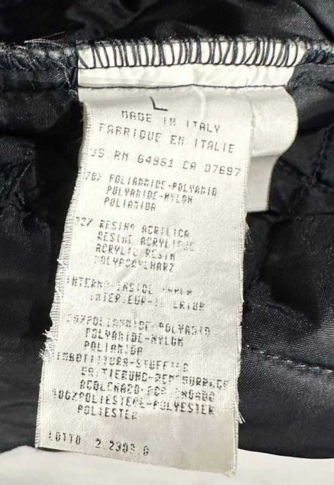 Benetton Kurtka Pikowana L Made in Italy Granatowa Stan BDB