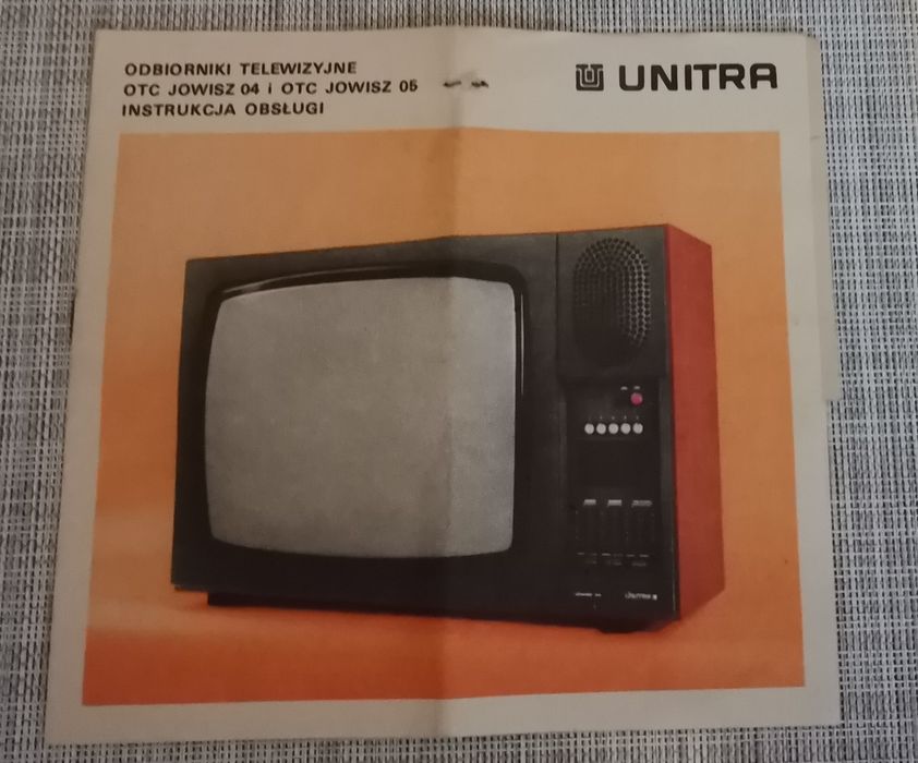 Unitra instrukcja obsługi OTC Jowisz 04 05 PRL kolekcjonerska