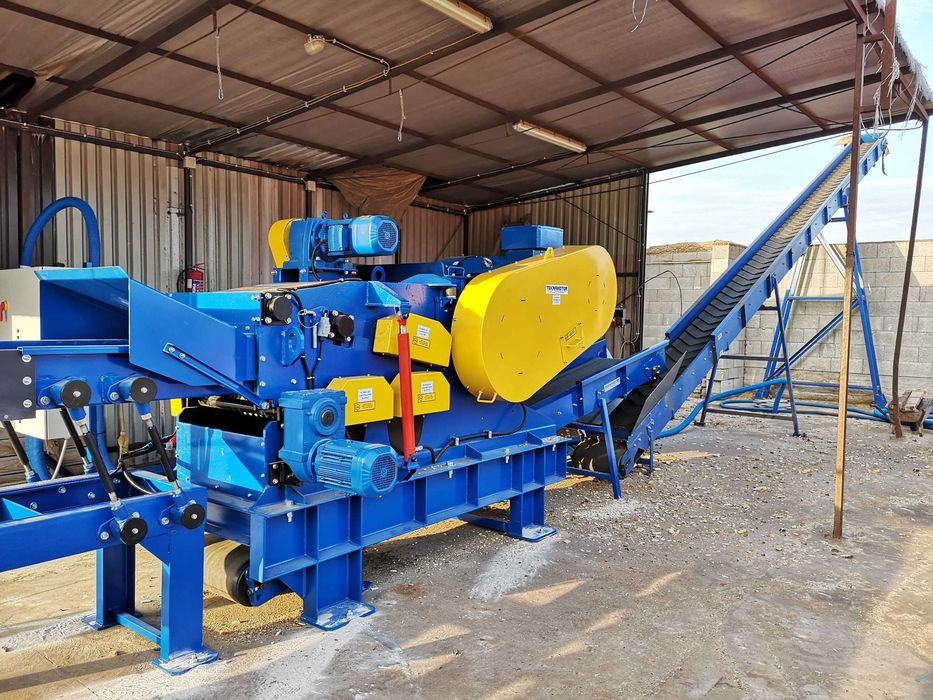 Stacjonarny rębak bębnowy Skorpion 650 EB/2 - "Teknamotor Sp. z o.o."