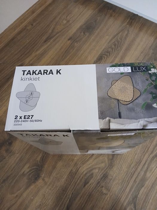 Lampa ścienna kinkiet  TAKARA K