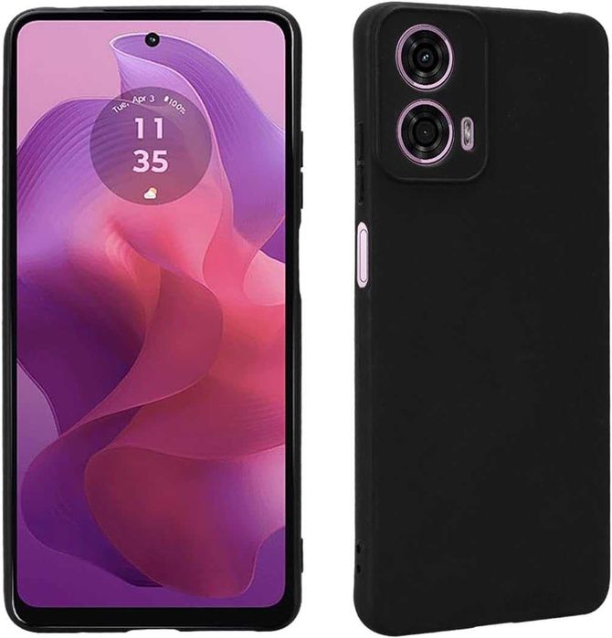 Etui Slim Matt do Motorola Moto G04 / G24 + Szkło Hartowane