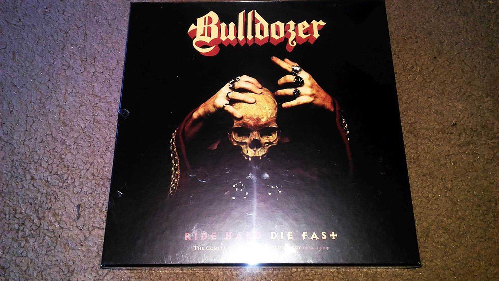 Bulldozer - Ride Hard Die Fast BOX Nowy sodom vader kreator slayer kat