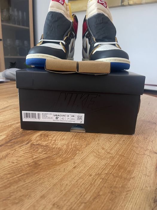 Air Jordan x fragment x union