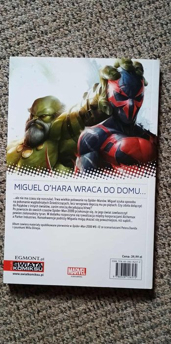 Spider-Man 2099 Spiderversum Egmont komiks