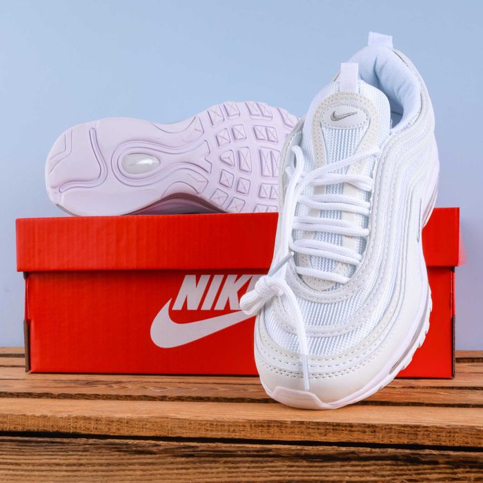 (1775) Кросівки Nike Air Max 97 білі (37-41) найк найки