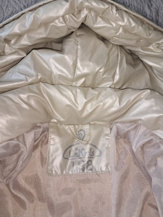 Зимова курточка-пальтішко для дівчинки