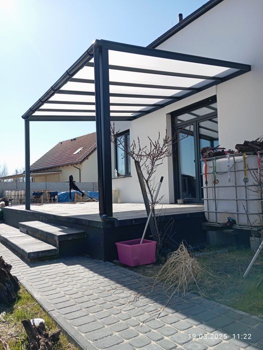 Zadaszenia tarasów, pergole