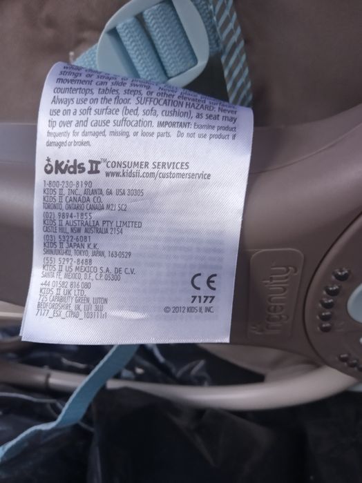 Leżaczek dziecięcy dla niemowlaka