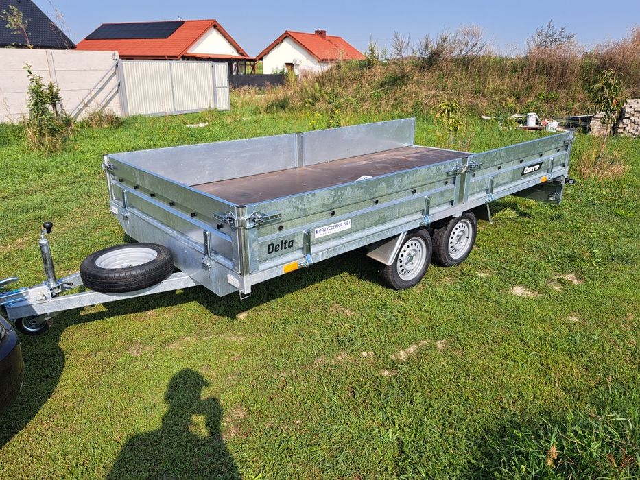 Wynajem przyczepa lekka Kat.B 750kg Platforma. 4 x 2 wypożyczenie