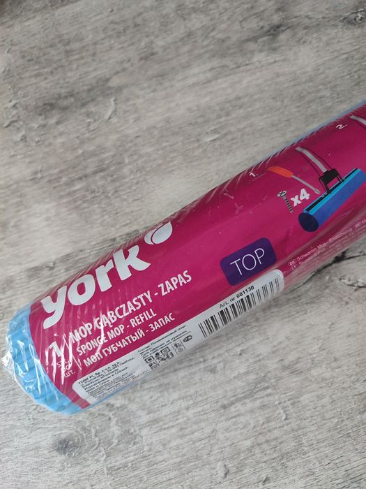 Mop gąpczasty zapas #york