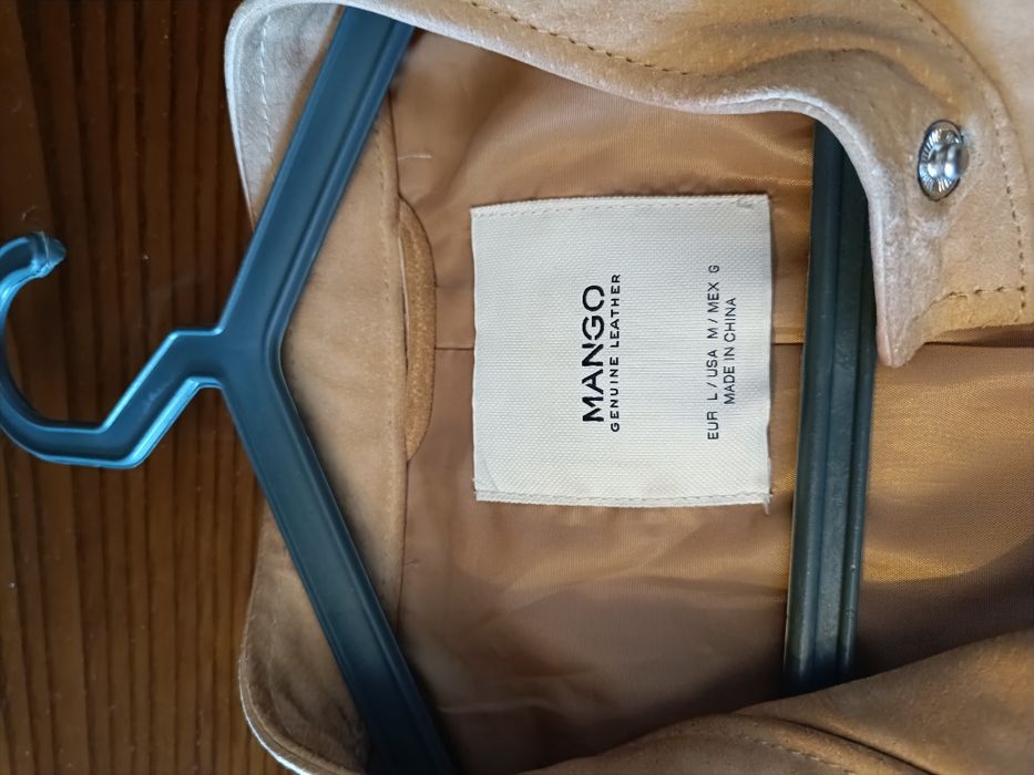 Casaco de pele -Mango