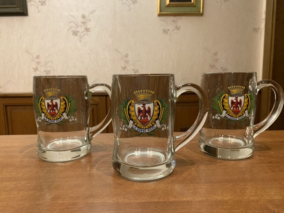 Набор пивных кружен la bonne biere