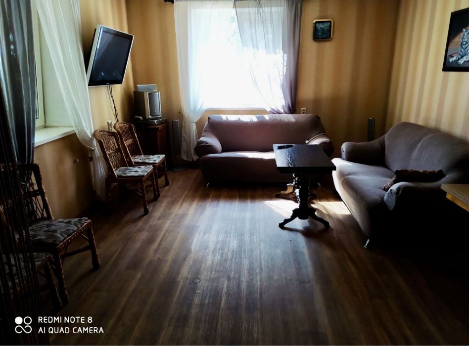 Сдам дом на берегу реки, собственный пляж, баня. Доброполье