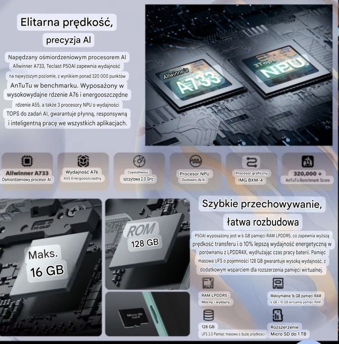 Tablet Teclast P 50Ai