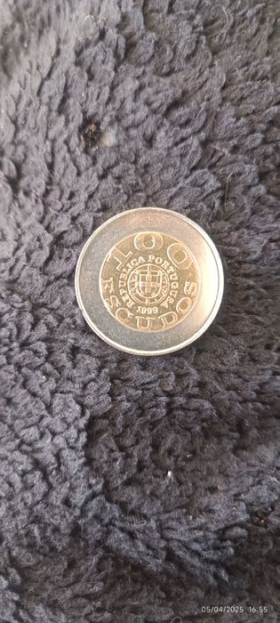 Moeda Cem Escudos UNICEF 1999