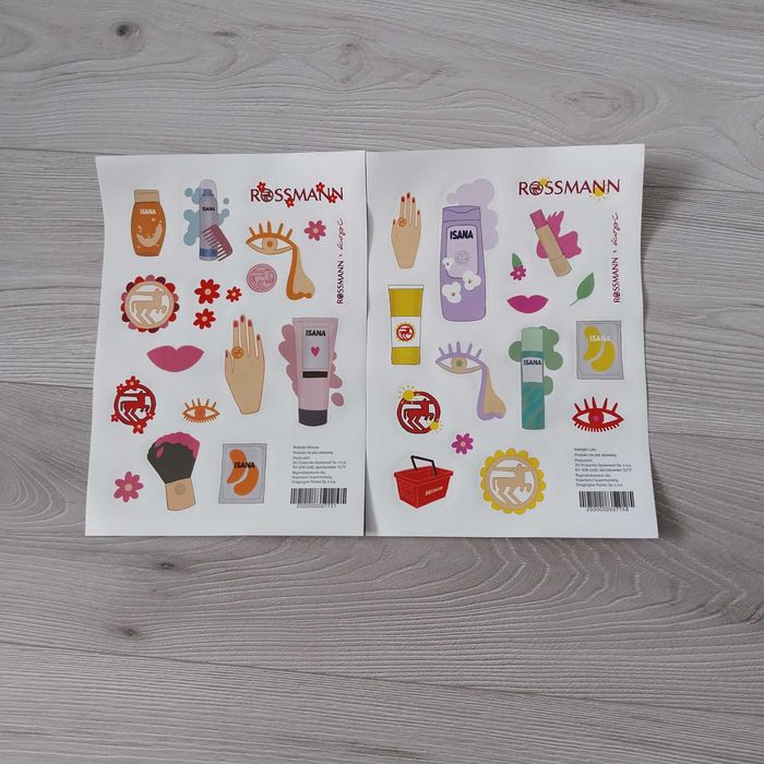 Naklejki Rossmann wiosna lato