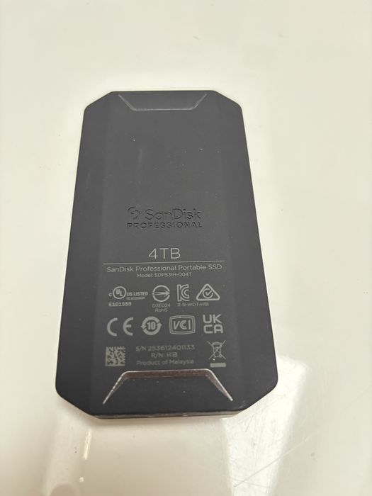 Sandisk  Professional  PRO-G40 4TB dysk SSD Jak nowy Gwarancja 4 lata!