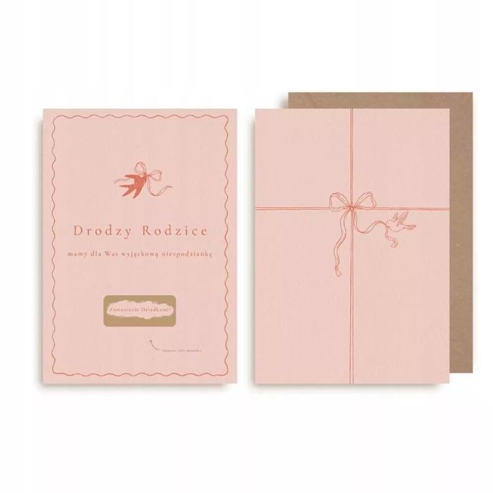 Kartka zdrapka - Zostaniecie Dziadkami