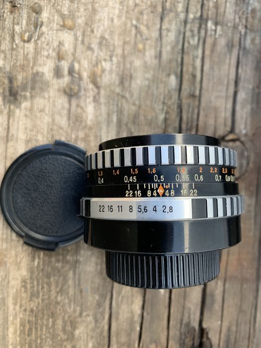 Objetiva Carl Zeiss Jena Tessar 50mm f/2.8