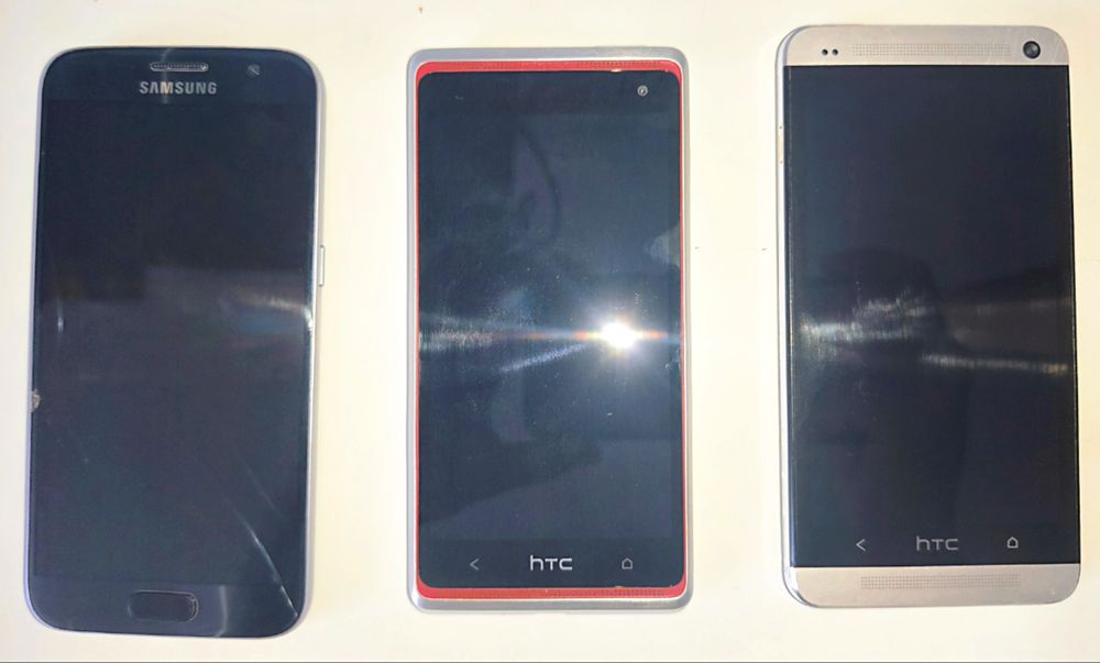 Телефоны HTC, Samsung, Lenovo