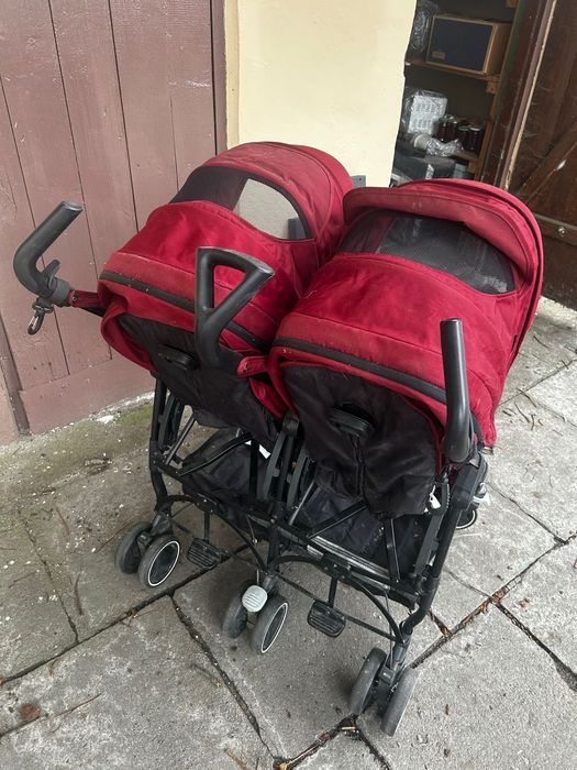 Wózek podwójny, bliźniaczy, Maxi Cosi (odbiór Wrocław)