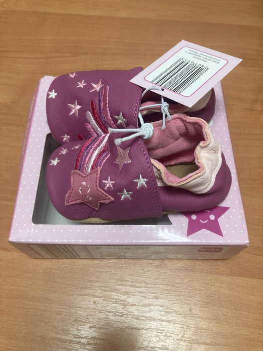 Walkx baby kabcie buciki 6-12msc nowe na prezent