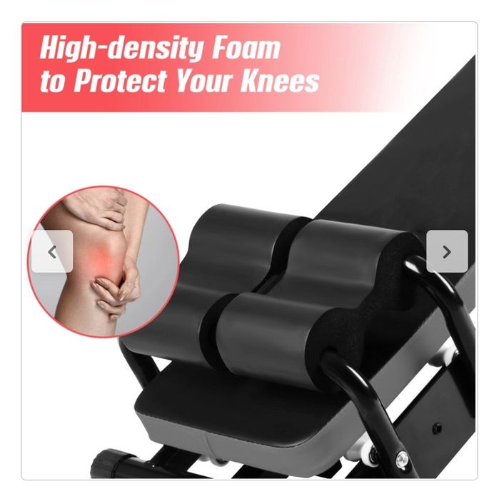 Máquina de Exercícios Abdominais  – Multifuncional e Dobrável