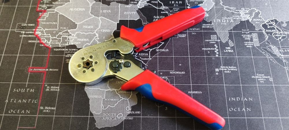 Инструмент для обжима кабельных наконечников