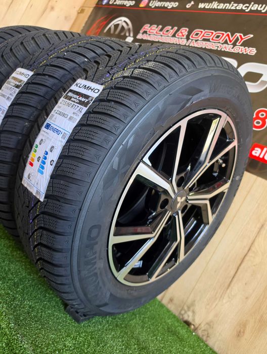 Koła zimowe MITSUBISHI ASX 17x5x114,3 -  Kumho WindCraft WP52+ 215/60/R17 + TPMS