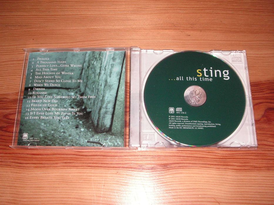 CD Sting - All this Time