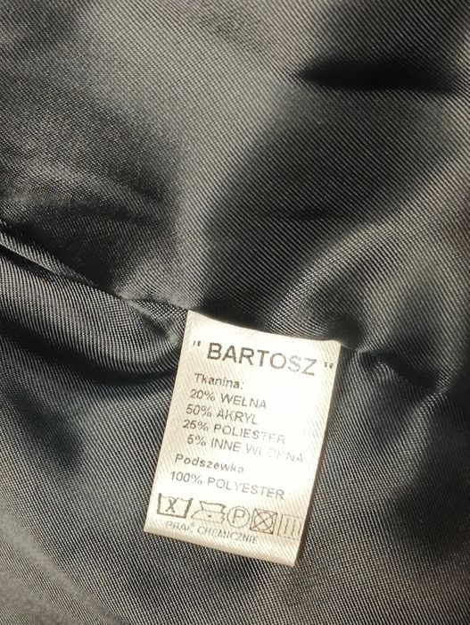 Płaszcz czarny damski "Bartosz"