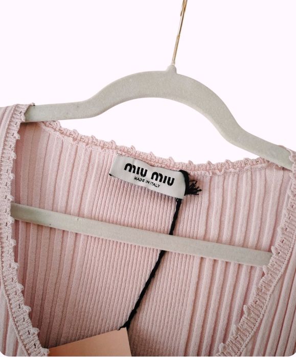 Top koszulka T-shirt Miu Miu  Xs i M