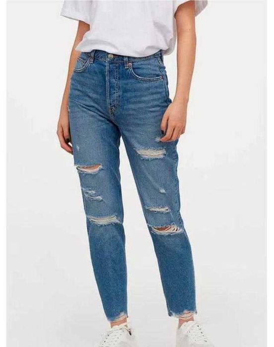 H&M Джинси рвані m-L