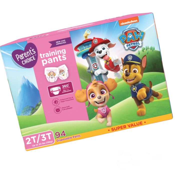 Підгузники-трусики 4 розмір - 94 штуки. Щенячий патруль